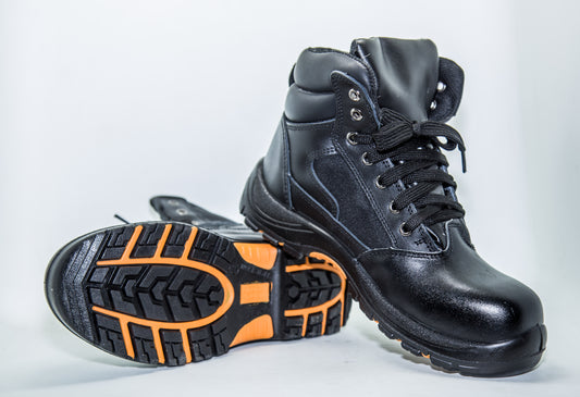Leather Steel toe boots
